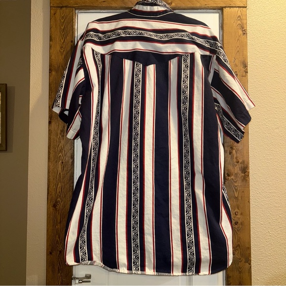 Vintage Short Sleeve Button Up Roper - Picture 2 of 3